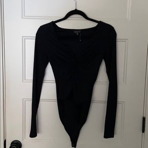 TOPSHOP black bodysuit size 38/6